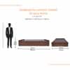 Morvix Wood Queen Bed Without Storage Columbian Walnut Brown