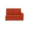 Apollo Sofa (Colour : Lava, Cushion : Soft, Back Type : High Back, Seating Capacity : Left Aligned 2 Seater + Left Aligned Chaise + Ottoman)