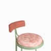 Dastoori Stainless Steel Outdoor Bar Stool in Beige Colour