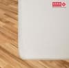USHA SHRIRAM Single Size Elastic Strap Terry Cotton Waterproof Mattress Cover White