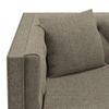 Windsor Premium 3 Seater Fabric Sofa in Mist Brown Colour