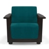 Serra 1 Seater Wooden Sofa
