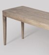 Jorn Solid Wood Bench in Grey Finish