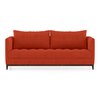 Florence Premium 3 Seater Fabric Sofa in Lava Colour