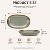 Grey Rustica Stoneware Snack Plate Collection