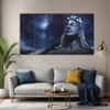The Castle Decor Lord Shiva Moon Wall Art Set of 5 27x48 Inch