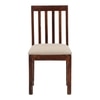 Aura 4 Seater Dining Set with Cushioned Chairs in Beige Colour