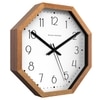 Classic Numerals Old-School Charm Wooden Wall Clock
