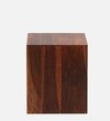 Alger Sheesham Wood End Table In Honey Oak Finish
