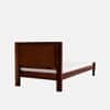 Rangrez Sheesham Wood Single Size Non Storage Bed in Honey Oak Finish