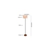 Evangeline Multicolour Cotton Shade Floor Lamp