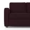 Apollo High Back 3 Seater  Fabric Sofa In Deep Plum Velvet Colour