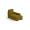 Apollo Sofa (Colour : Olive Green, Cushion : Soft, Back Type : High Back, Seating Capacity : Right Aligned 3 Seater + Right Aligned Chaise)