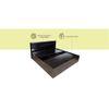 Adikia Solid Wood King Size Drawer Storage Bed In Melamine Finish