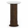 Orra Solid Wood Side Table in Mango Walnut Finish