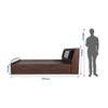 Lavish Center Queen Bed Design 3