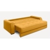Calliro 3 Pull Out Sofa Cum Bed with storage In Yellow Colour