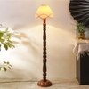 Devansh Wooden Floor Lamp
