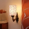 Devansh Metal Electric Wall Light in Antique Gold Colour with Multi Shade Count of 1 Light