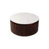 Roswell Coffee Table In Dark Walnut Finish