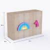 Unicorn'S Playground Cabinet Storage In Oak Colour