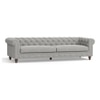 Winchester Essential 4 Seater Fabric Sofa in Vapour Grey Colour