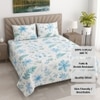 Threads Silky Touch Premium Super King Size Flat Bedsheet 275 x 275 cms