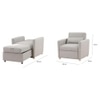 Jernell 1 Seater Sofa Cum Bed In Grey Color