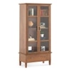 Malabar Mango Wood  Bookshelf in Amber Walnut Finish