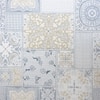 Cream Floral Cotton 400 Tc Flat Queen Size Bedsheet With 2 Pillow Covers