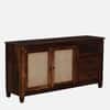 Sheesham Wood Sideboard In Scratch Resistant Provincial Teak Finish