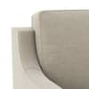 Abbey 3 Seater Fabric Sofa In Oyster Beige Colour