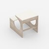 Montessori Toddler Activity Table & Chair in Oak and White