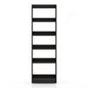 Megan Engineered Wood Bookshelf in Dark Wenge Finish