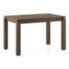 Atlas Solid Wood 4 Seater Storage Dining Table With 4 Atlas Wooden Seat Dining Chairs (Finish: Danish Walnut)