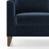 Abbey Sectional Sofa (Colour : Cobalt, Cushion : Soft, Seater : Right Aligned 3 Seater + Right Aligned Chaise)
