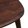 Nesting Solid Wood Nested Table In Walnut Finish