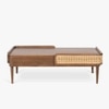 Meadow Solid Wood Coffee Table in Brown Colour