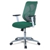 Wiwngas Mid Back Ergonomic Chair in Dark Green Colour