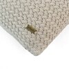 Anna Pale Whisper Knitted Cushion Cover  16X16 Inches