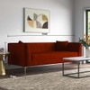 Alpha Fabric Sofa - Red
