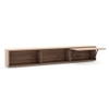 Sydney Modular Wall-Mounted Shelf in Beige High Gloss Finish