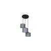 Damon Grey Natural Fiber Cluster Hanging Light