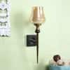 Eliante Luxora Antique Gold Iron Wall Light With E27 Holder In Antique Gold Colour