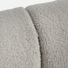 Zenliving Wood Left Aligned 3-Seater With Upholstery Non Storage Sofa In White Colour