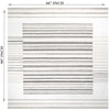 Linear Harmony Carpet Size 7.6x5.4 ft.