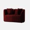 Baiwang Fabric Sofa (Maroon)