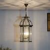 Moorgate 3 Light Dual Mount Ceiling Pendant in Antique Brass