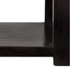 Lisbon Sheesham Wood Contemporary Square Tea Table / Coffee Table In Extra Dark Mahagony Finish