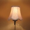 Devansh Black Wall Mounted Lamp With Beige Jute Shade